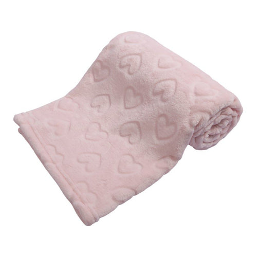 couverture-bebe-personnalise-rose-fille